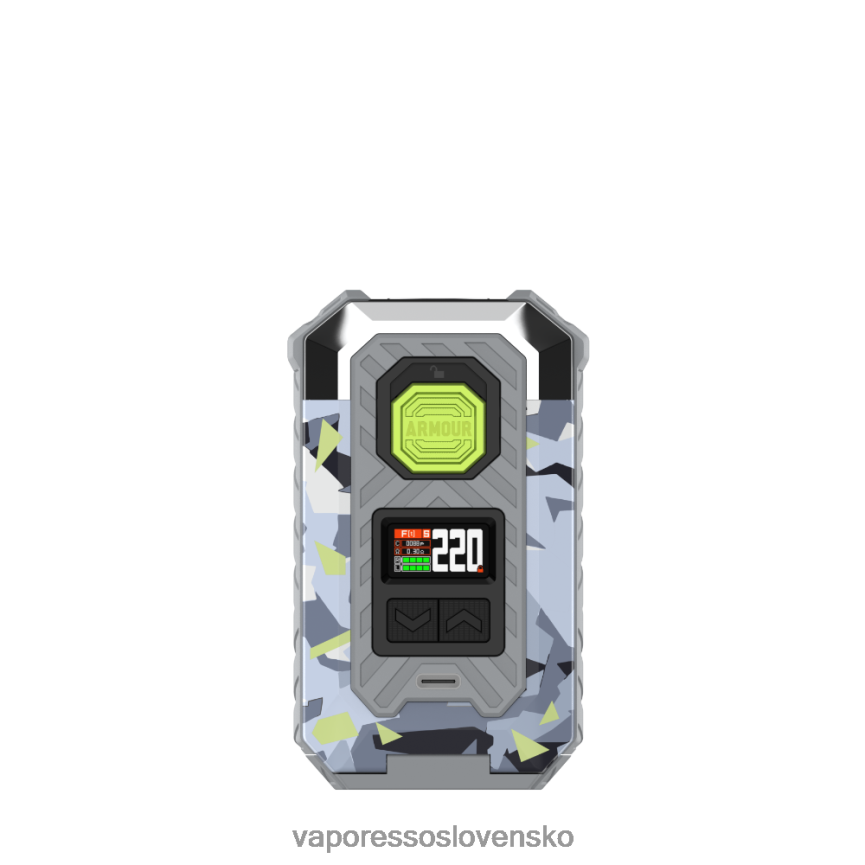 Vaporesso Vape Review - Vaporesso ARMOUR max mod JXFF2D47 camo modrá